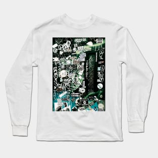 Urban Design Street Pop Art Style Long Sleeve T-Shirt